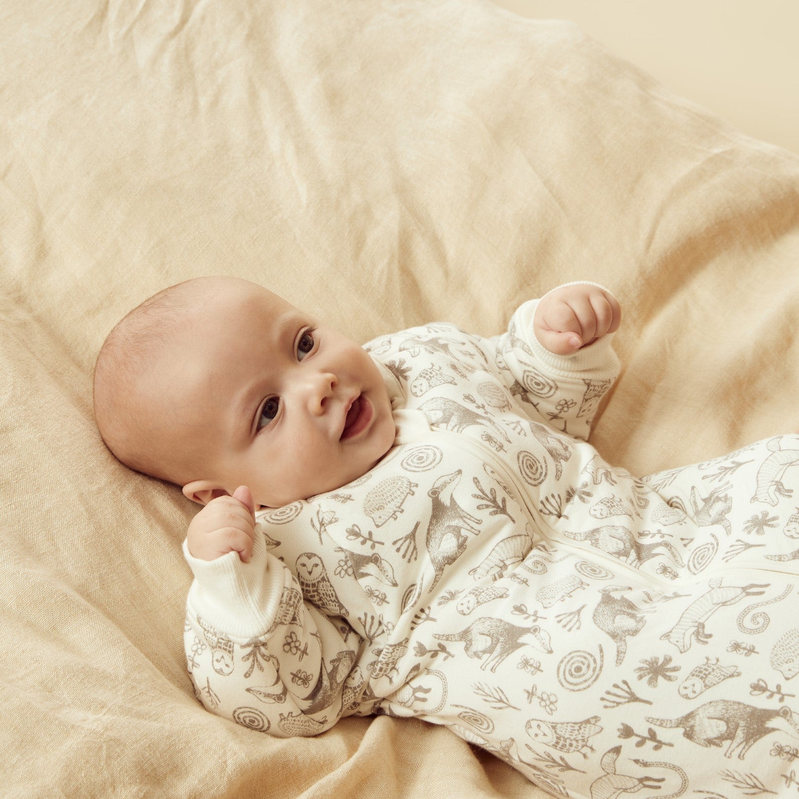 Organic Long Sleeved Sleeping Bag - Tribal Woods