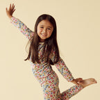 Organic Long Sleeved Pyjamas - Bunny Hop