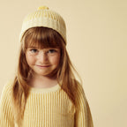 Wilson and Frenchy Knitted Ribbed Hat - Dijon