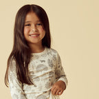 Organic Long Sleeved Pyjamas - Woodland