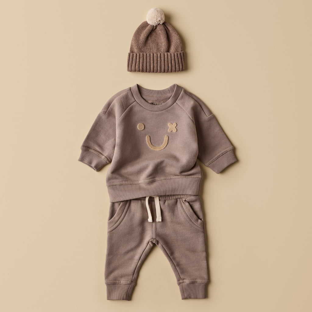 Knitted Hat - Walnut