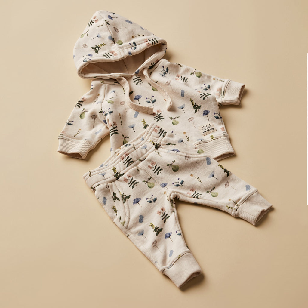 Organic Terry Hooded Sweat - Petit Garden