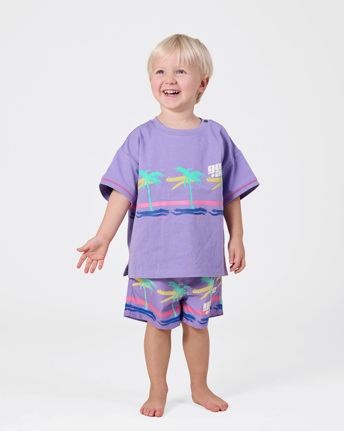 Oversized Palm Beach T-Shirt