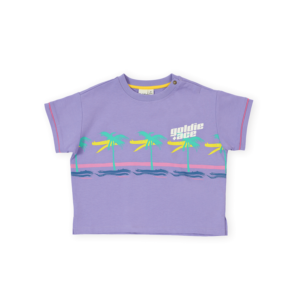 Oversized Palm Beach T-Shirt