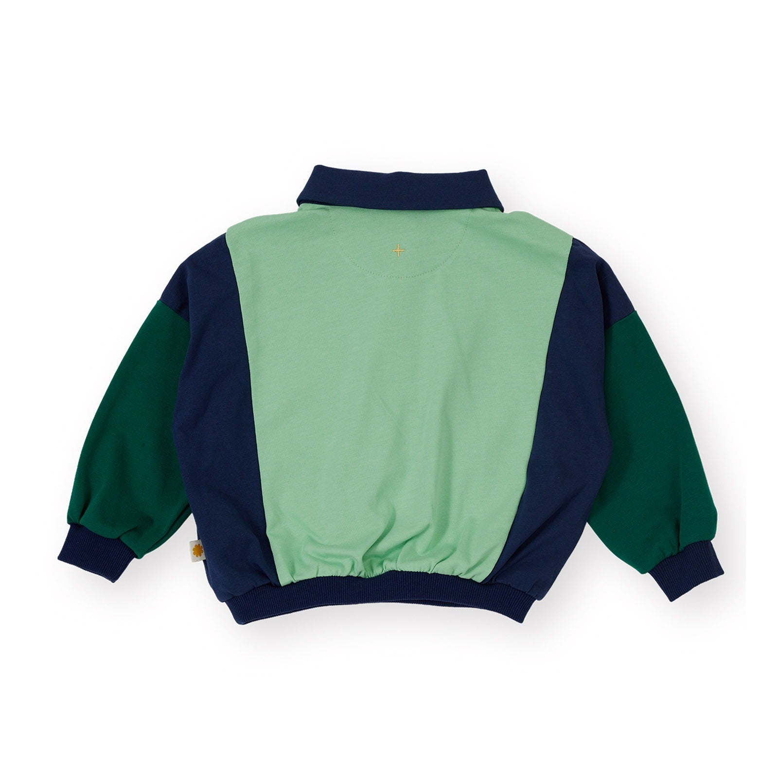 Panelled Relaxed Rugby Sweat Top