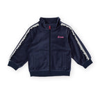 Velour Broderie Sweat Jacket