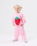 Jumbo Strawberry Piped Sweater