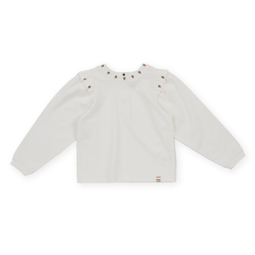 Mini Strawberry Longsleeve Top