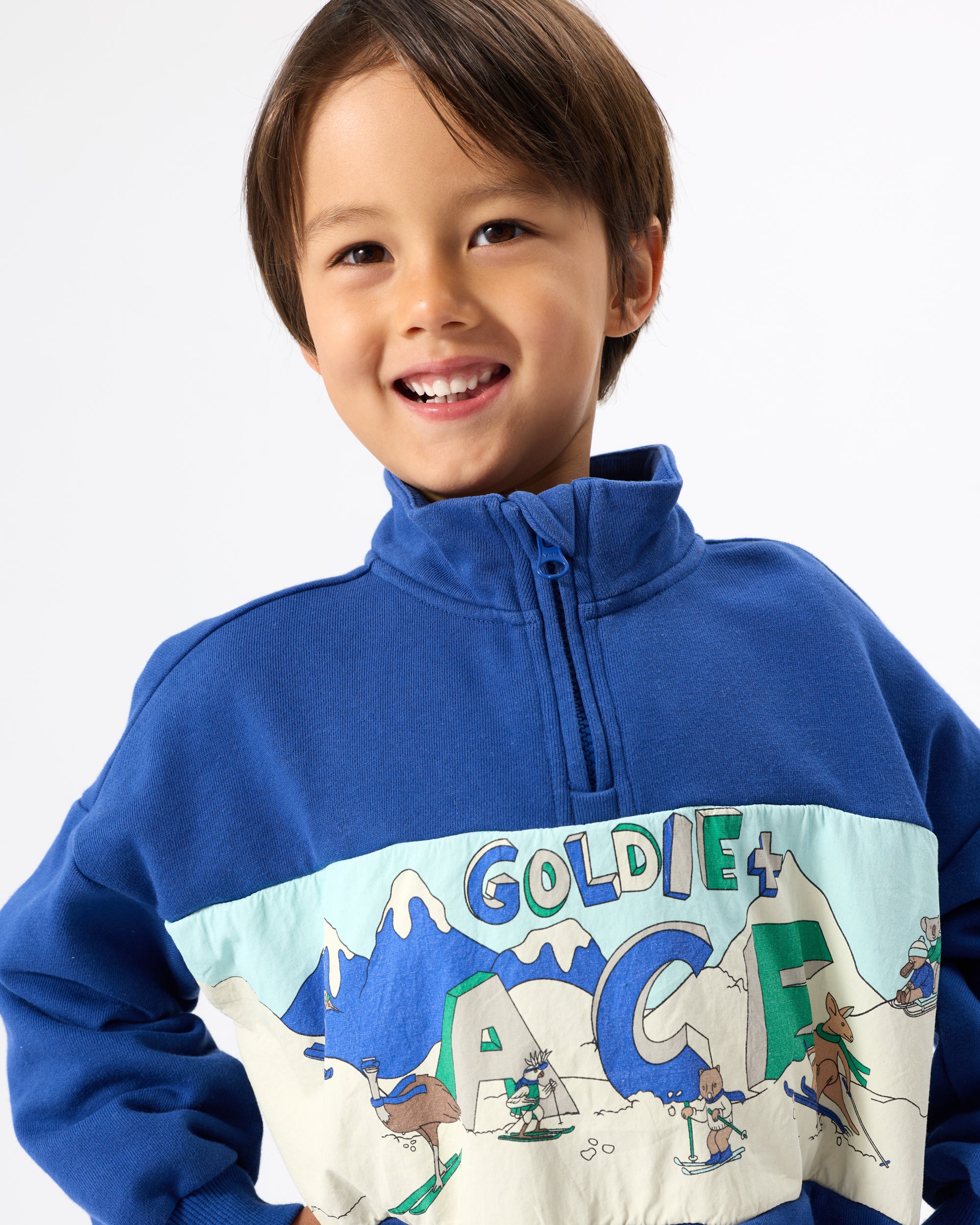 Alpine Quarter Zip Sweater