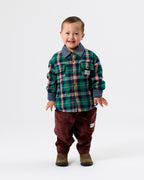 Check Padded Shacket