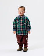 Check Padded Shacket