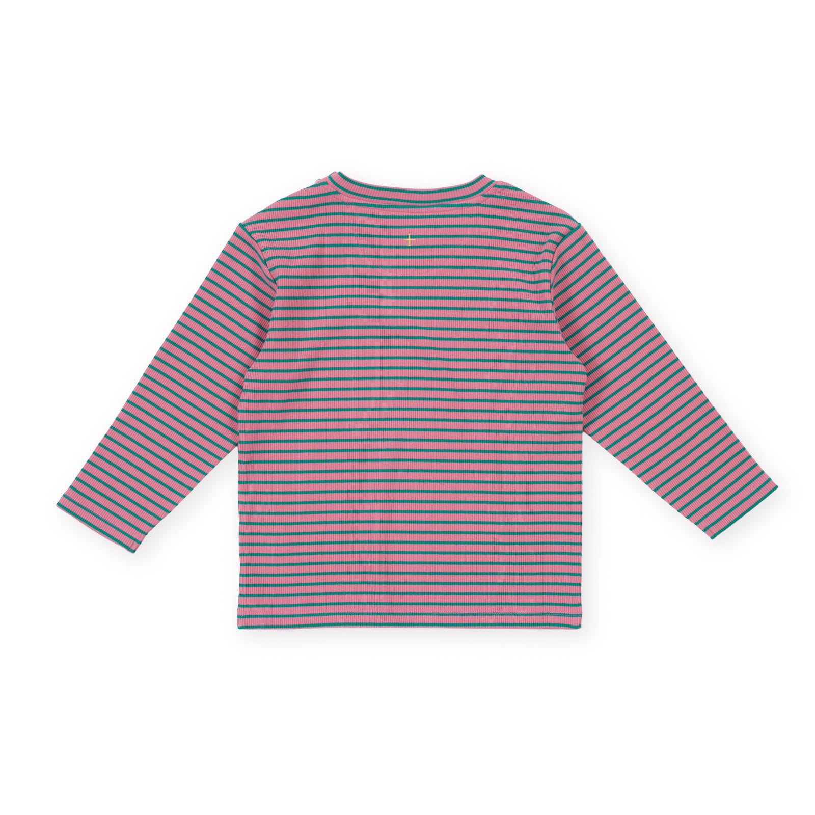 Essential Stripe Rib Top Pink