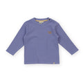 Essential Stripe Rib Top Purple