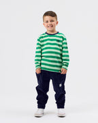 Essential Stripe Longsleeve Top Green