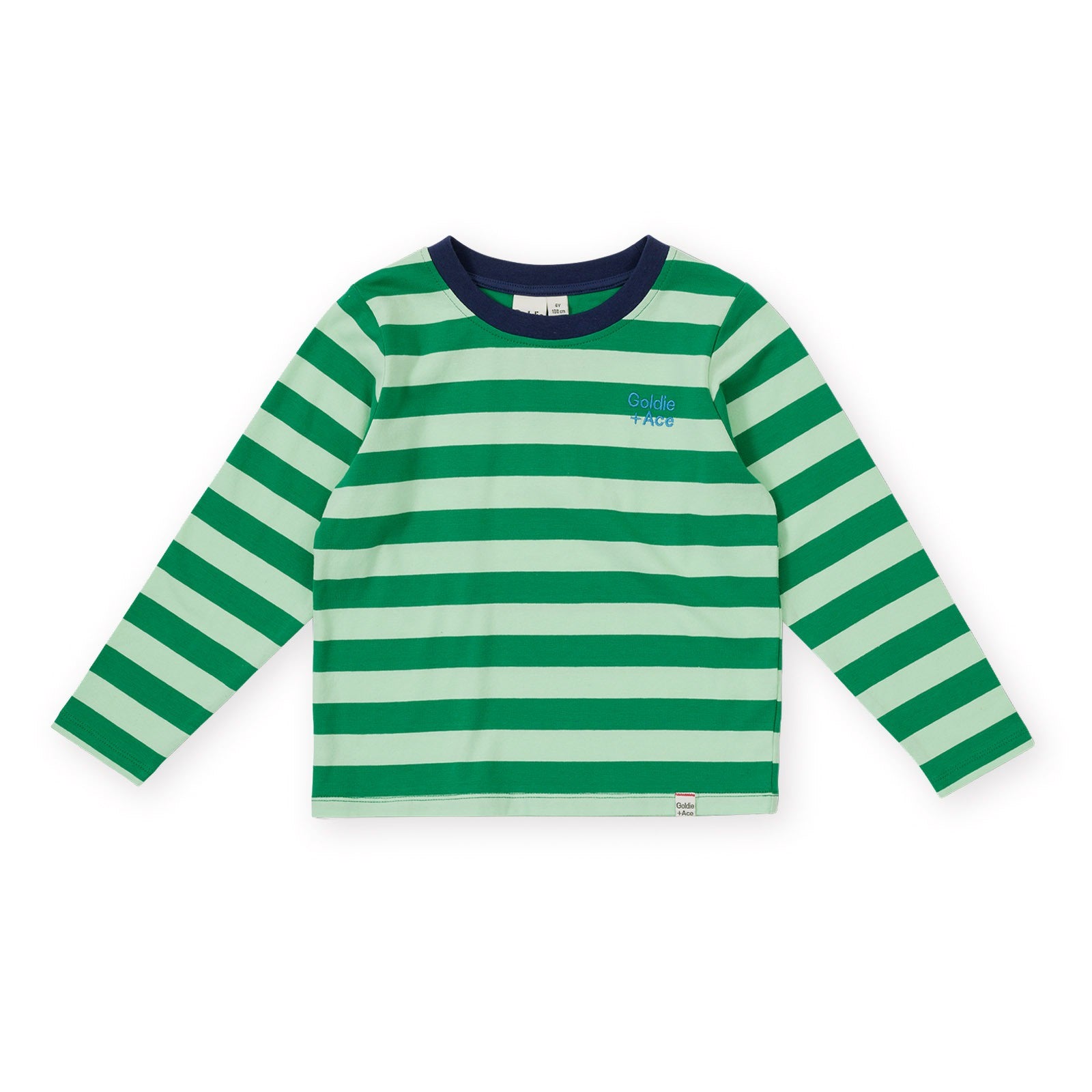 Essential Stripe Longsleeve Top Green
