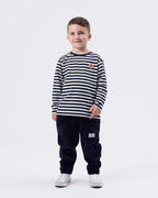 Essential Stripe Longsleeve Top Navy