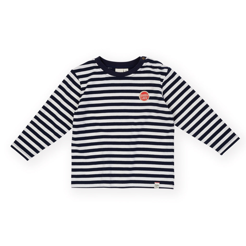 Essential Stripe Longsleeve Top Navy