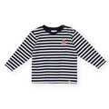 Essential Stripe Longsleeve Top Navy