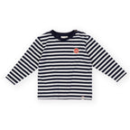 Essential Stripe Longsleeve Top Navy
