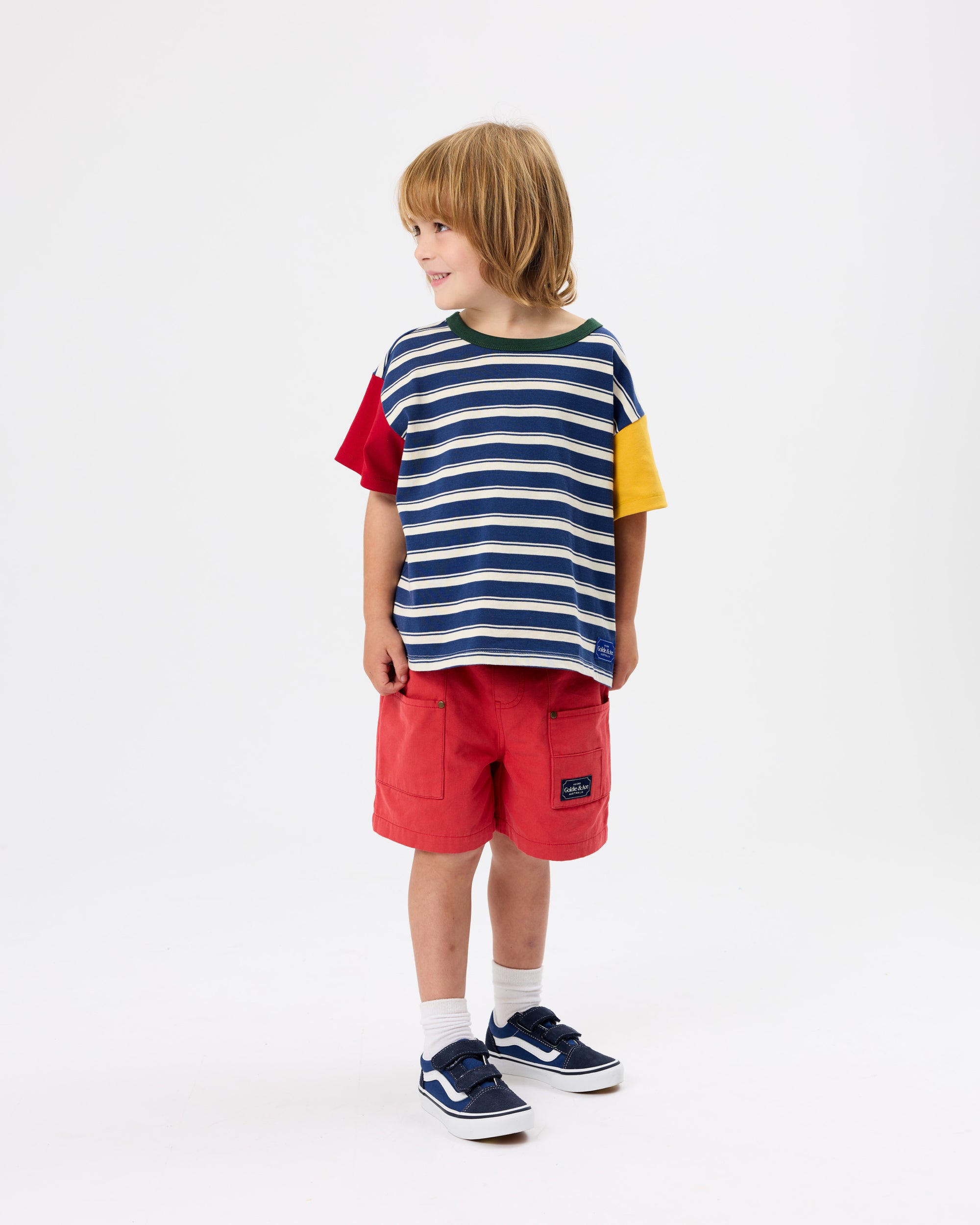 Carpenter Shorts Red
