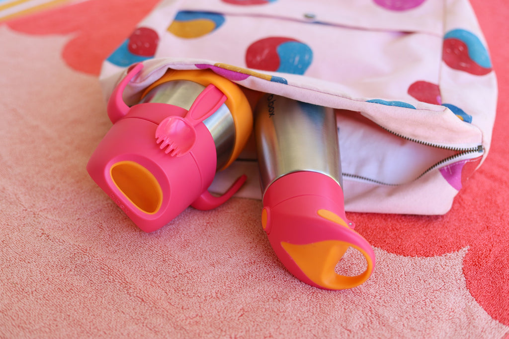 Insulated Drink Bottle 350ml - Strawberry Shake