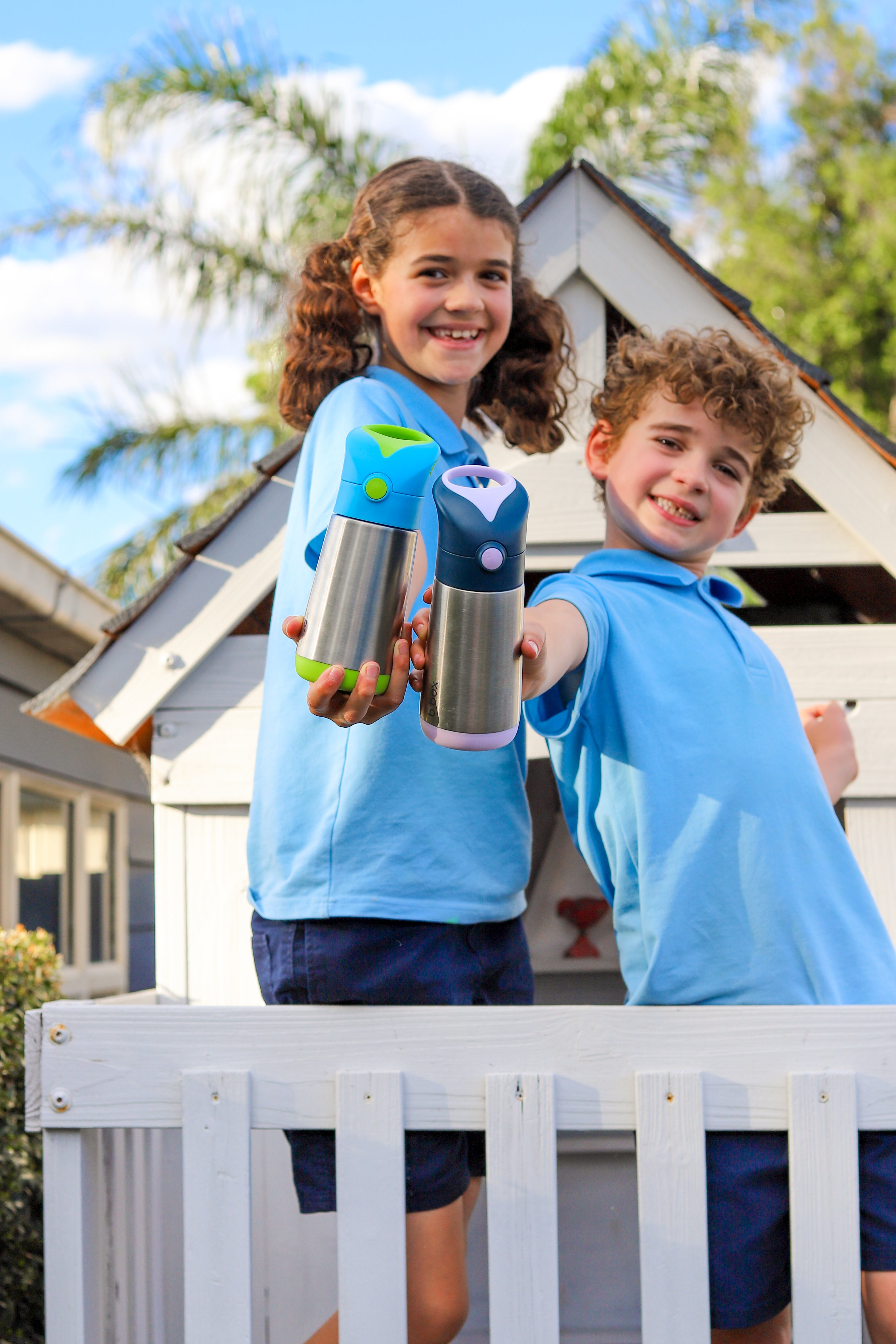 Insulated Drink Bottle 350ml - Ocean Breeze