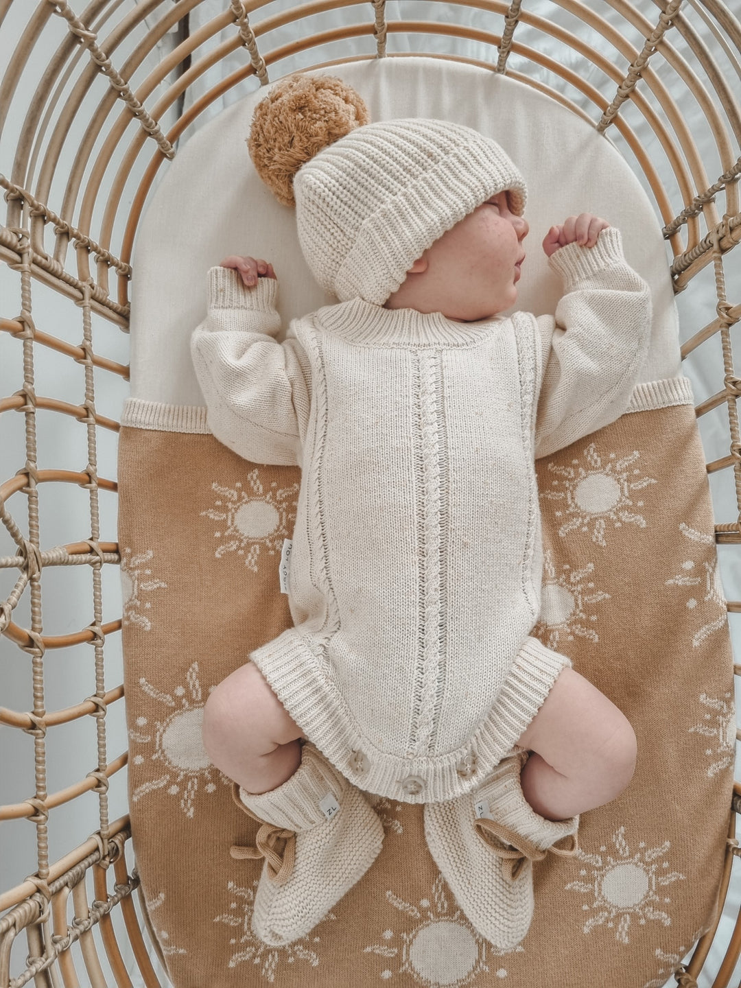Ziggy Lou - Heirloom Romper | Biscotti Fleck