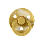 Colour Pacifier 2 Pack - Tie Dye | Mustard/Ivory