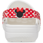 Crocs Disney Minnie Mouse Classic Clog - White/Red