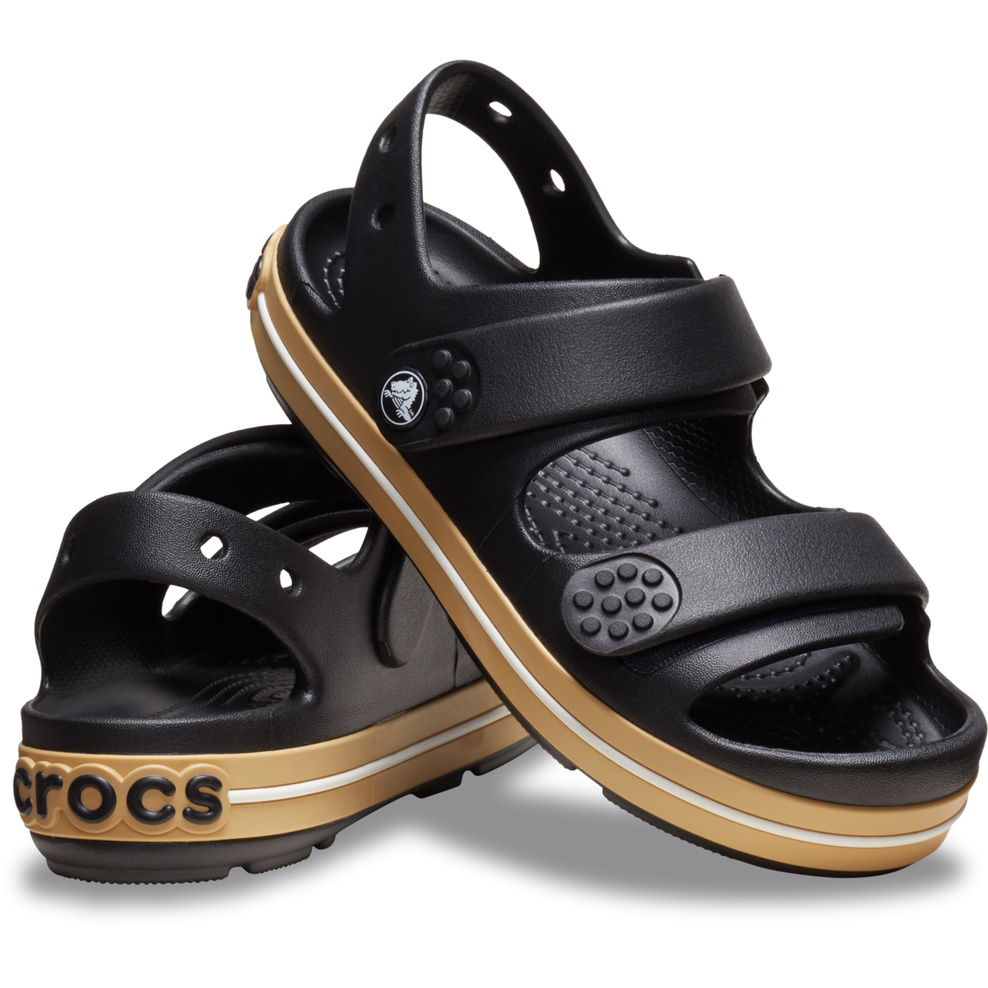 Crocband Cruiser Sandal - Black/Gum
