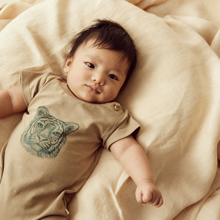 Wilson and Frenchy Leo Lion Organic Boyleg Growsuit