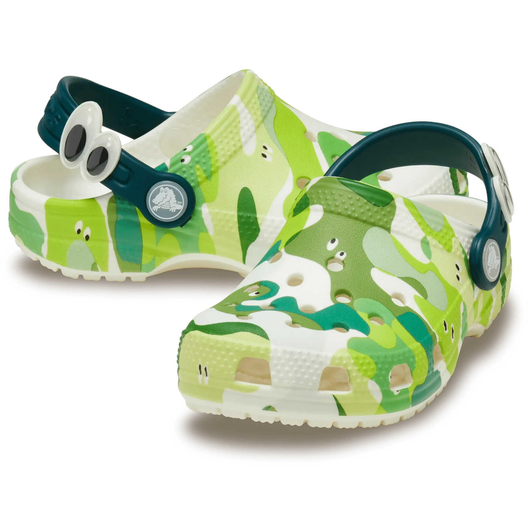 Crocs Classic Glow Slime Monsters Clog