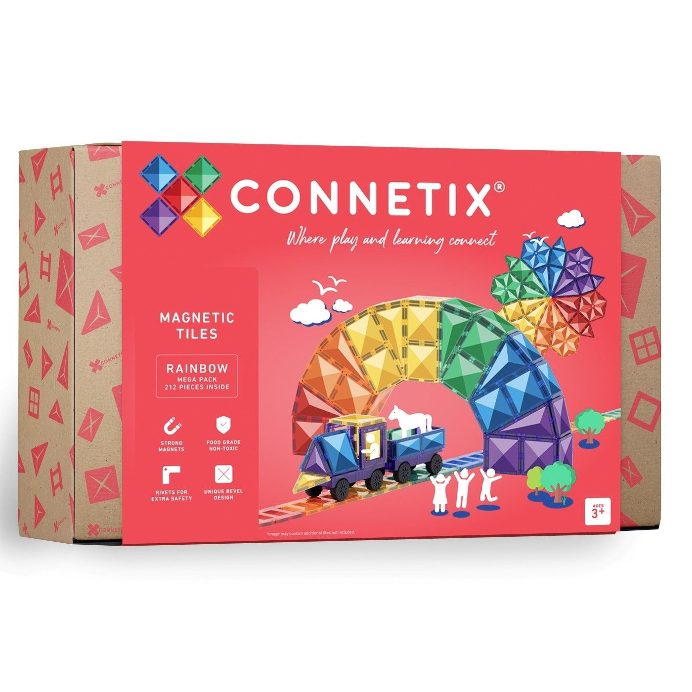 Connetix Tiles - 212 Piece Mega Set