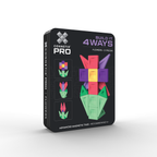 Connetix PRO Build It 4 Ways 21pc - Flowers Pack