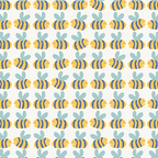 Greeting Card - Bees