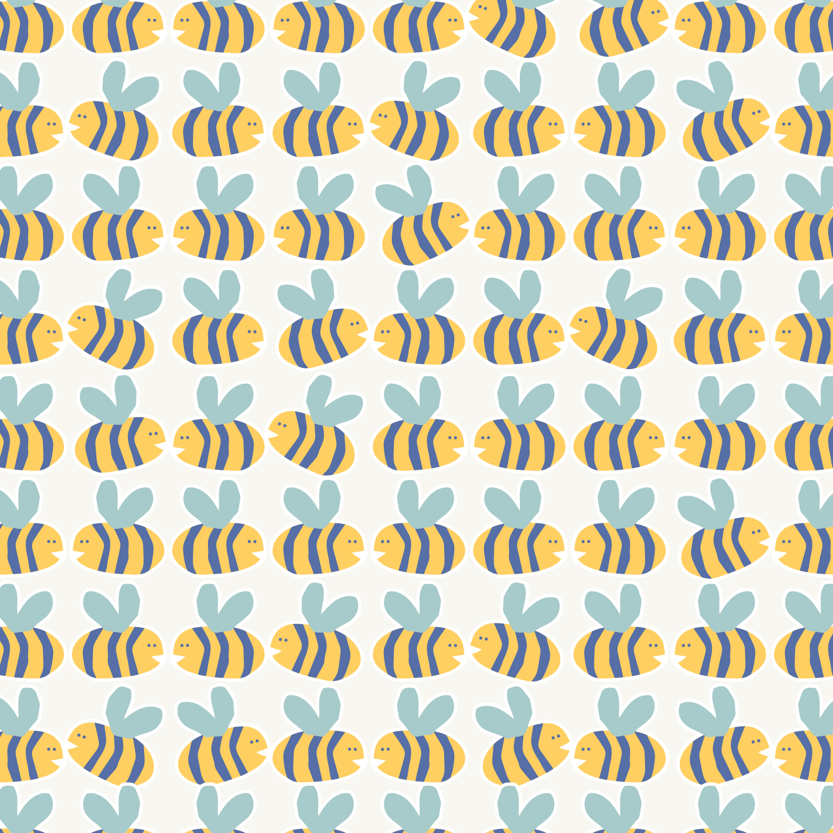 Greeting Card - Bees