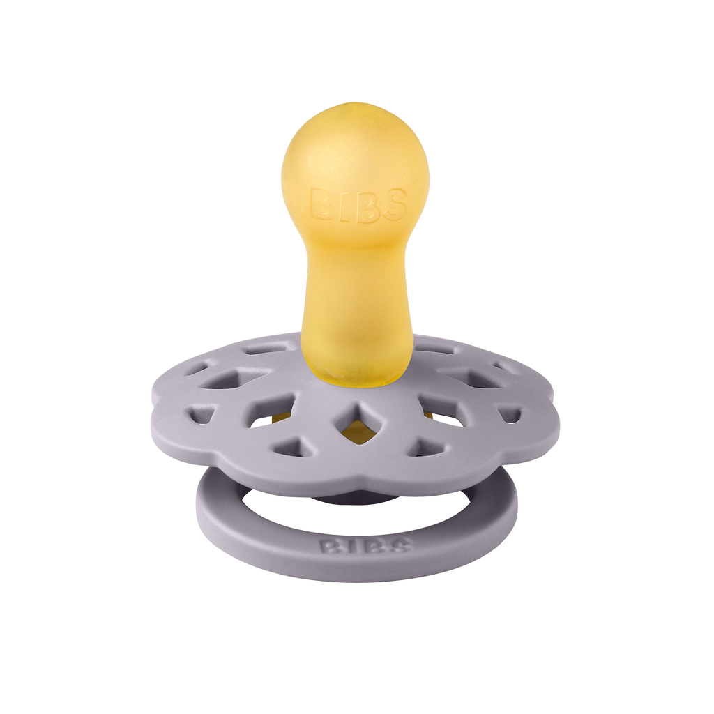 Boheme Pacifier 2 Pack - Fossil Grey/Mauve