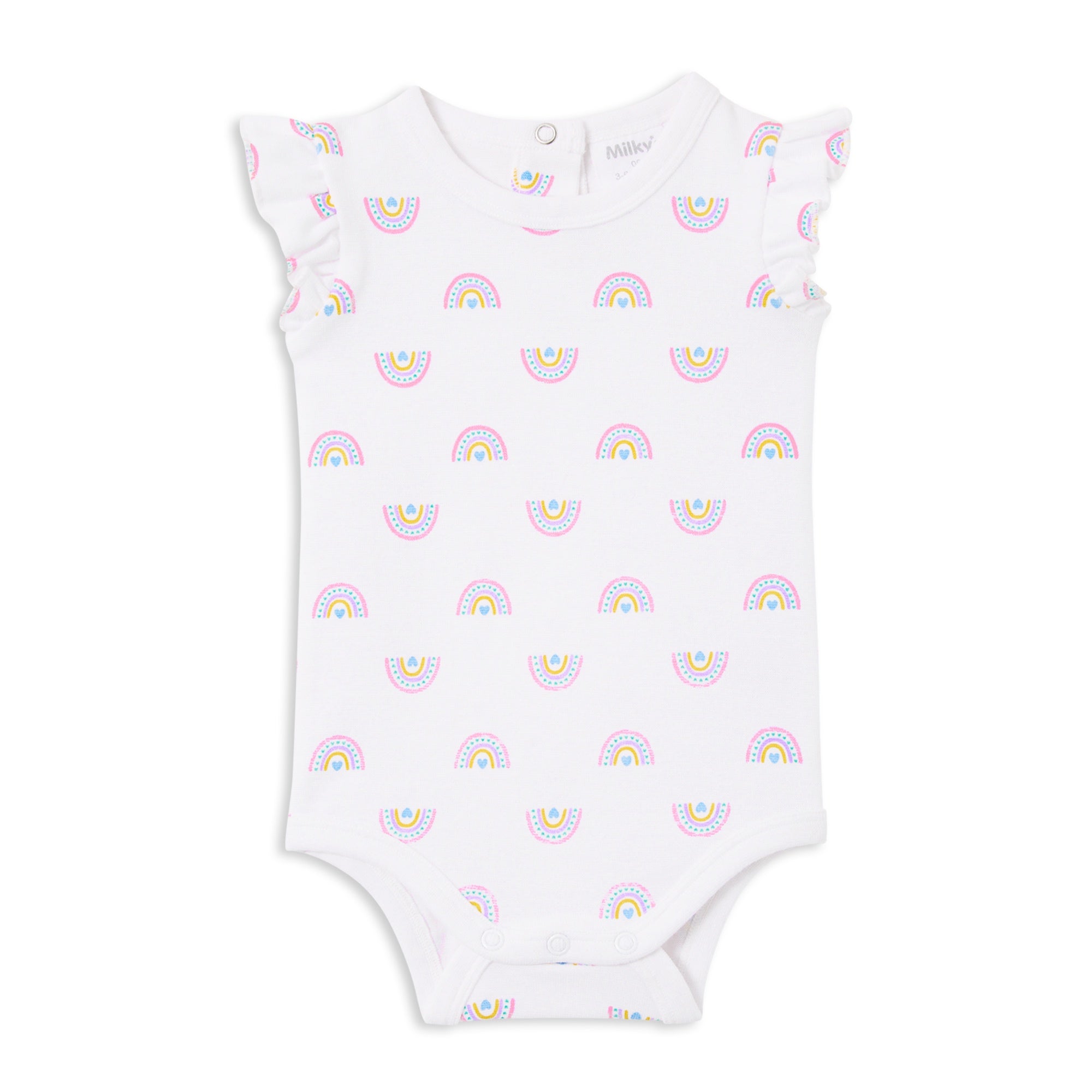 Milky Rainbows Rib Bubbysuit