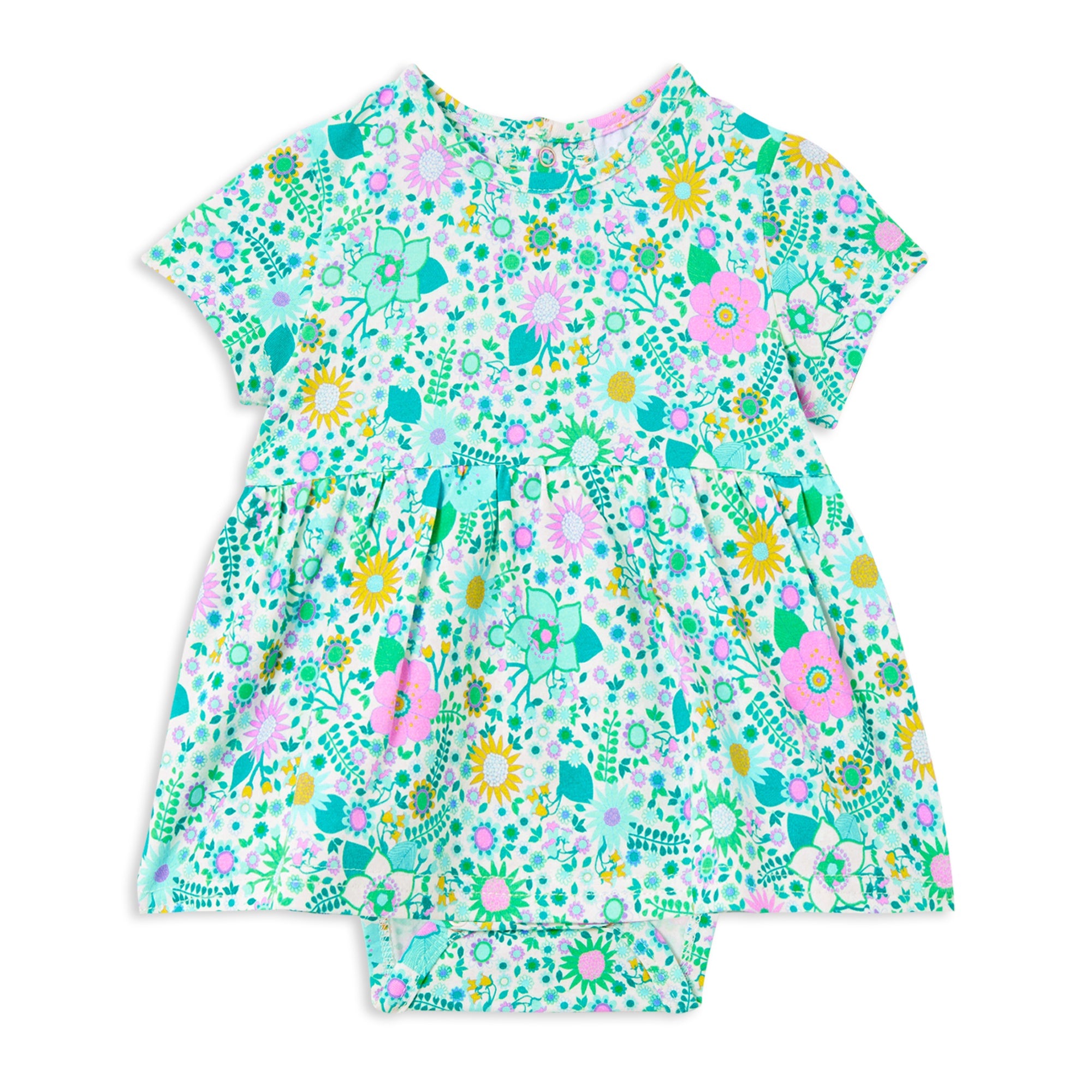 Milky Blossom Baby Dress