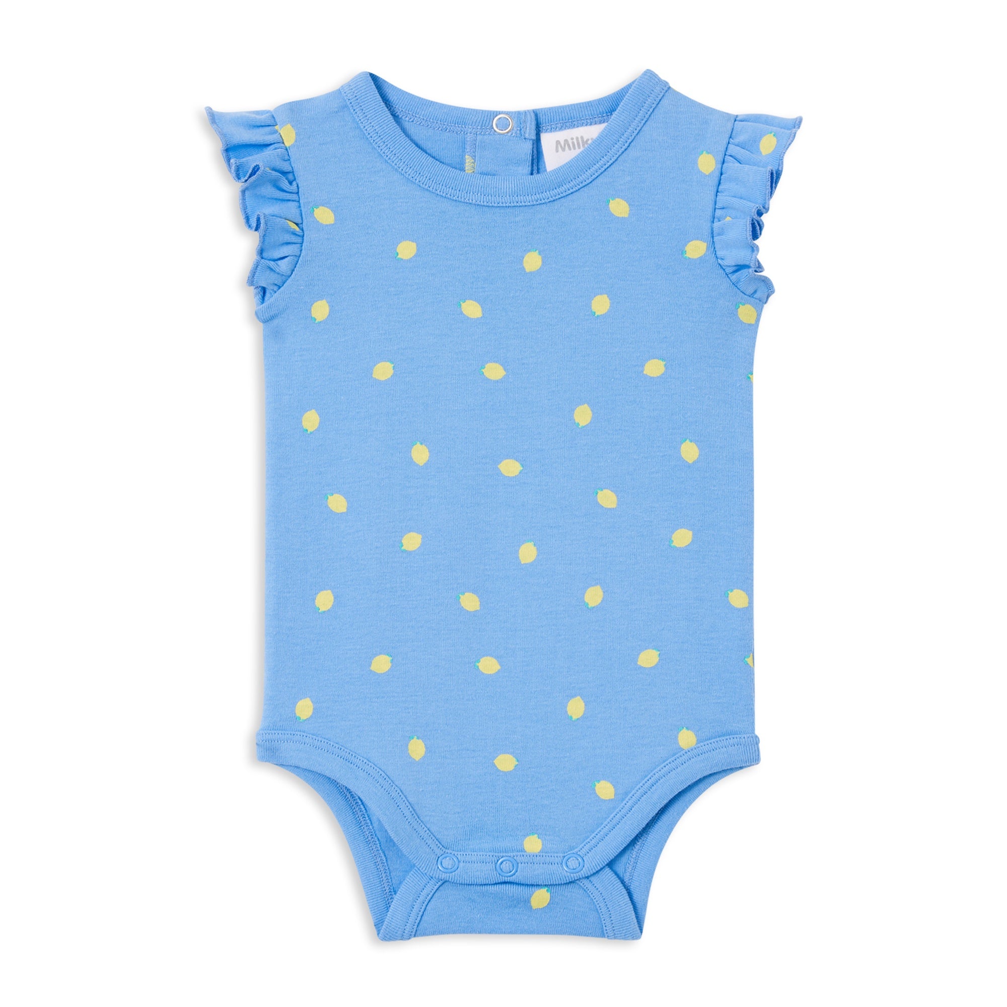 Milky Lemon Rib Bubbysuit