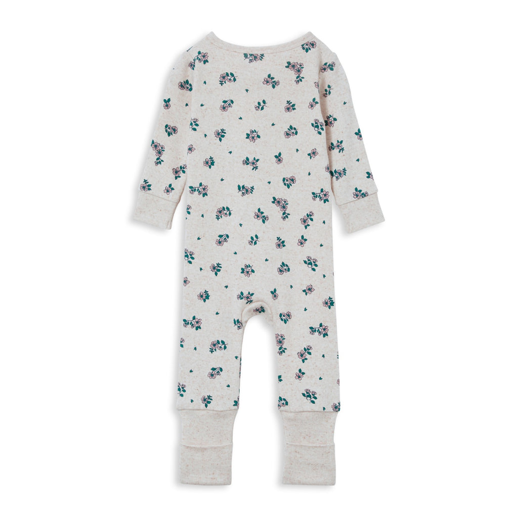 Zip Romper - Sweet Floral