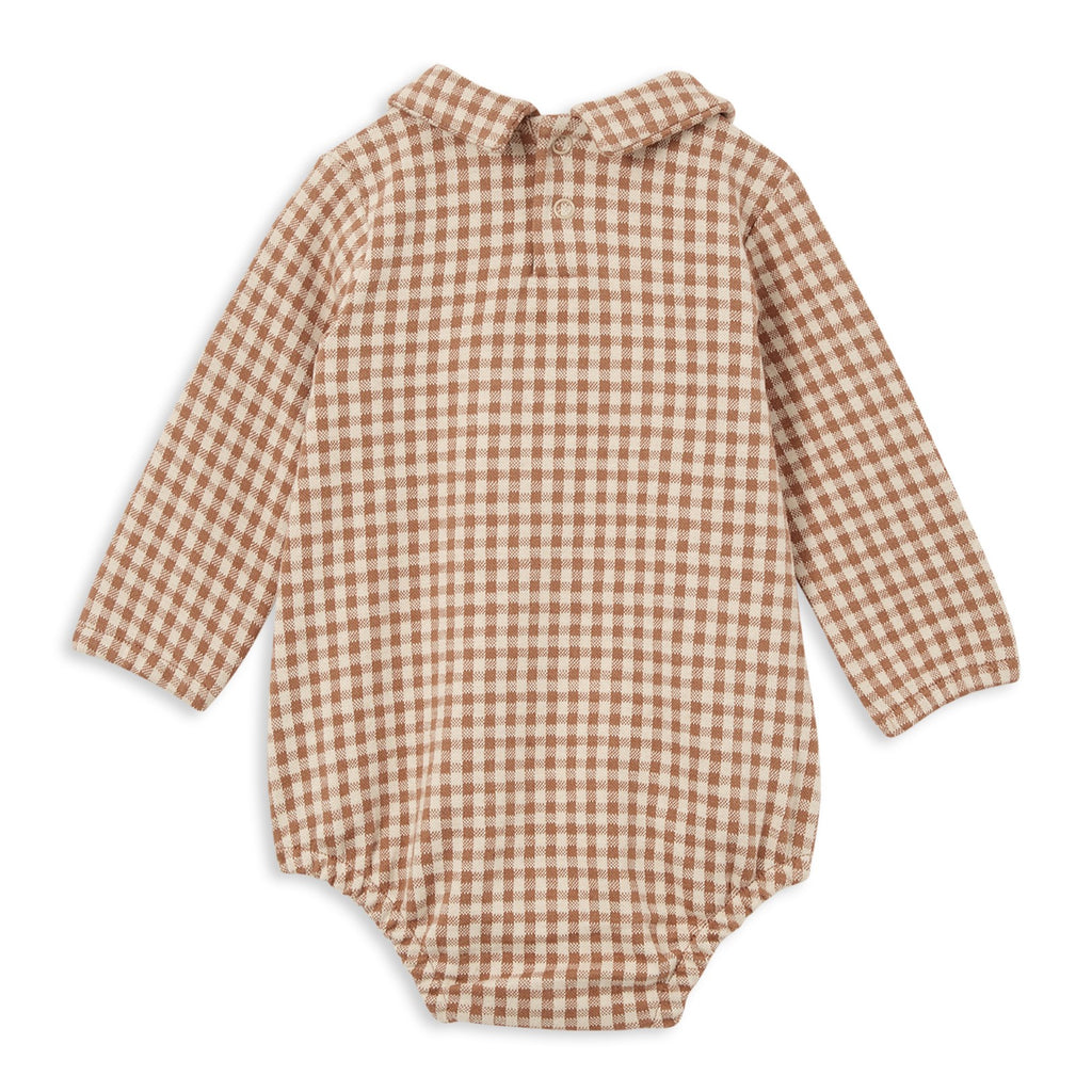 Collared Playsuit - Check