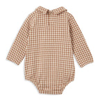Collared Playsuit - Check