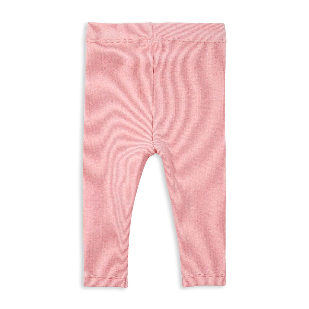 Rib Baby Pant - Rose