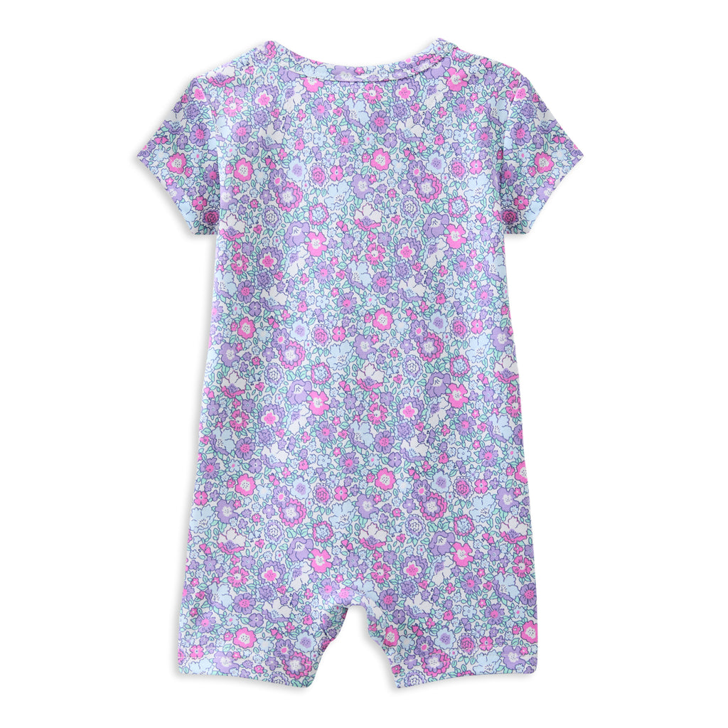 Milky Pretty Posy Zip Romper
