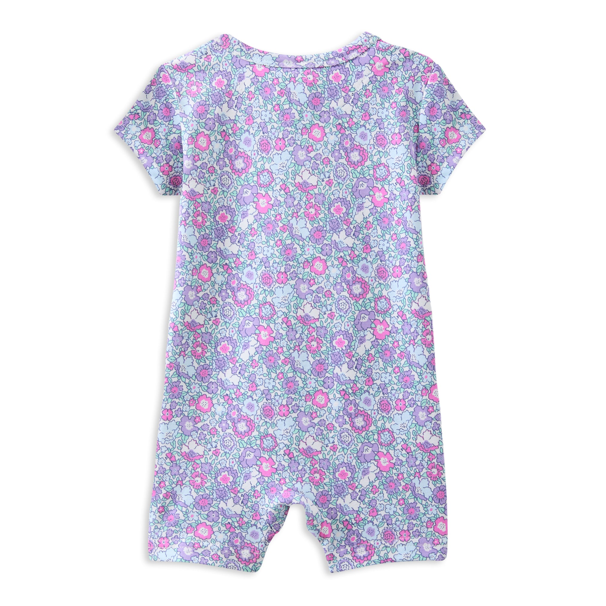 Milky Pretty Posy Zip Romper