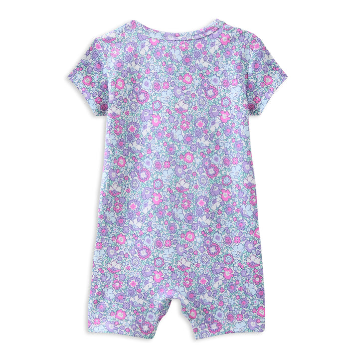 Milky Pretty Posy Zip Romper