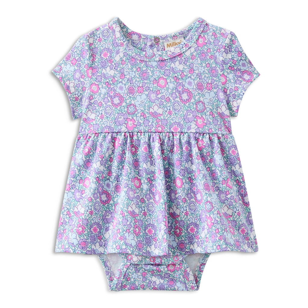 Milky Pretty Posy Baby Dress
