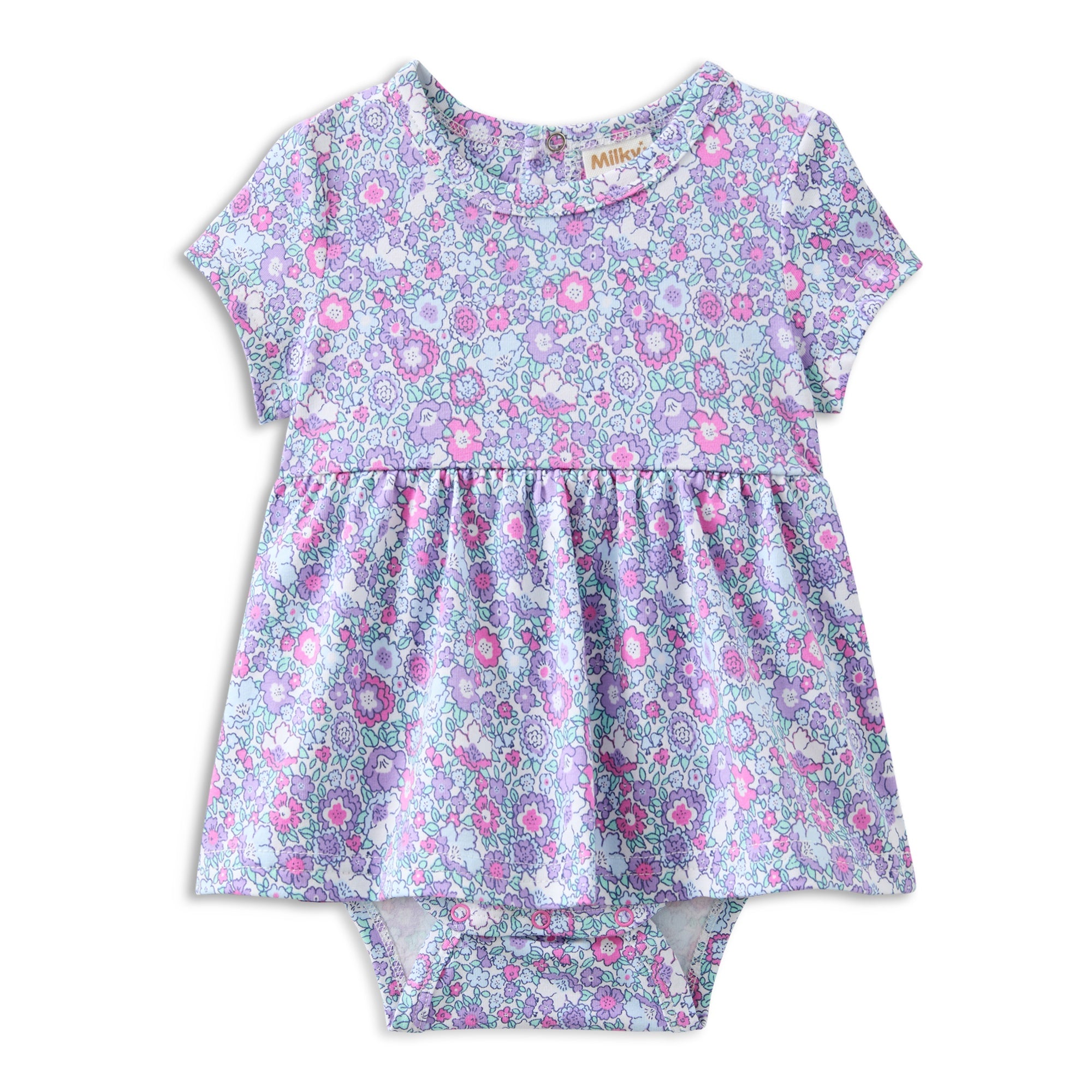 Milky Pretty Posy Baby Dress