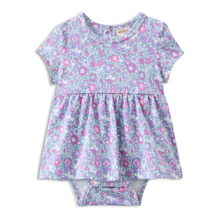 Milky Pretty Posy Baby Dress